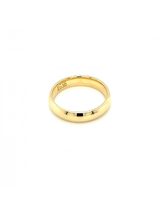 KADIN KLASİK ALYANS 4 MM ALY0009047
